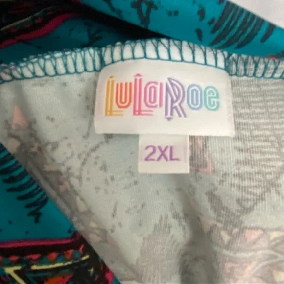 LuLaRoe Azure Skirt 2XL - Picture 3 of 4
